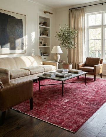 8' 9 x 12' 3 Hand Knotted Ultra Vintage Persian Wool Rug