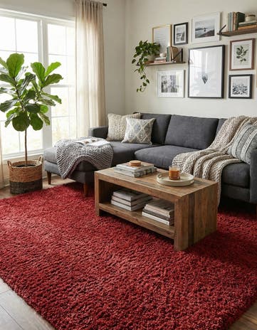 10' x 14' Zermatt Shag Rug