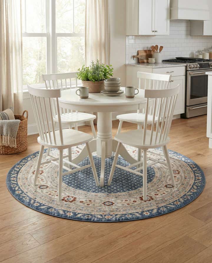 5' 3 x 5' 3 Charlotte Round Rug