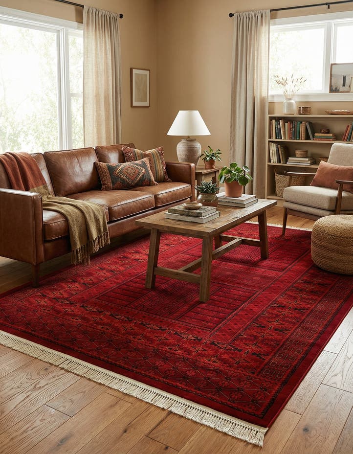 6' x 9' Bokhara Rug