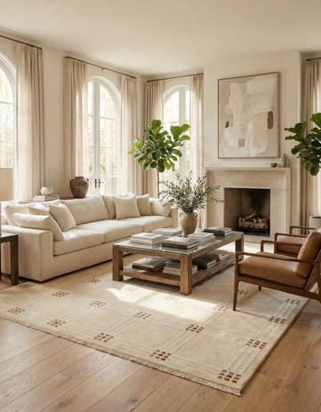 8' 3 x 11' 4 Hand Knotted Darya Wool Rug