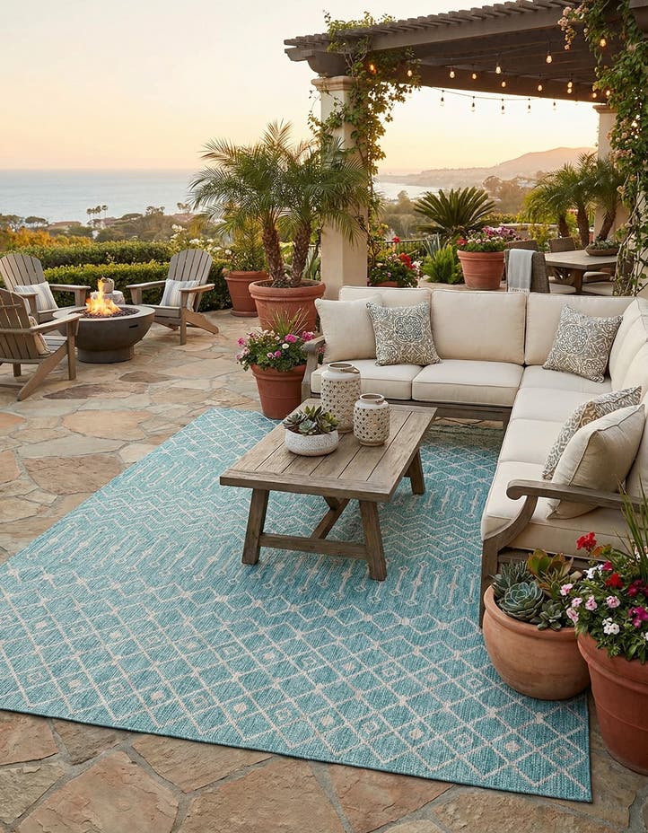 10' x 14' Easy-Clean Lattice Indoor / Outdoo...