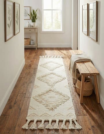 2' 2 x 8' 2 Hand Woven Arizona Wool Runner Rug