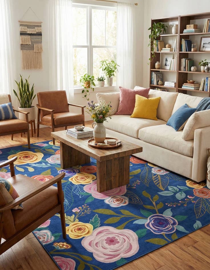 Detail image of  9' x 12' Blossom Rug