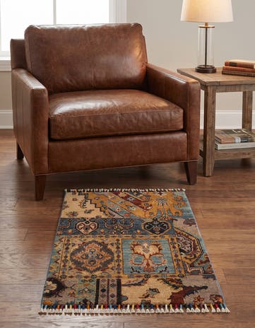 2' 1 x 2' 10 Hand Knotted Ariana Ziegler Rug