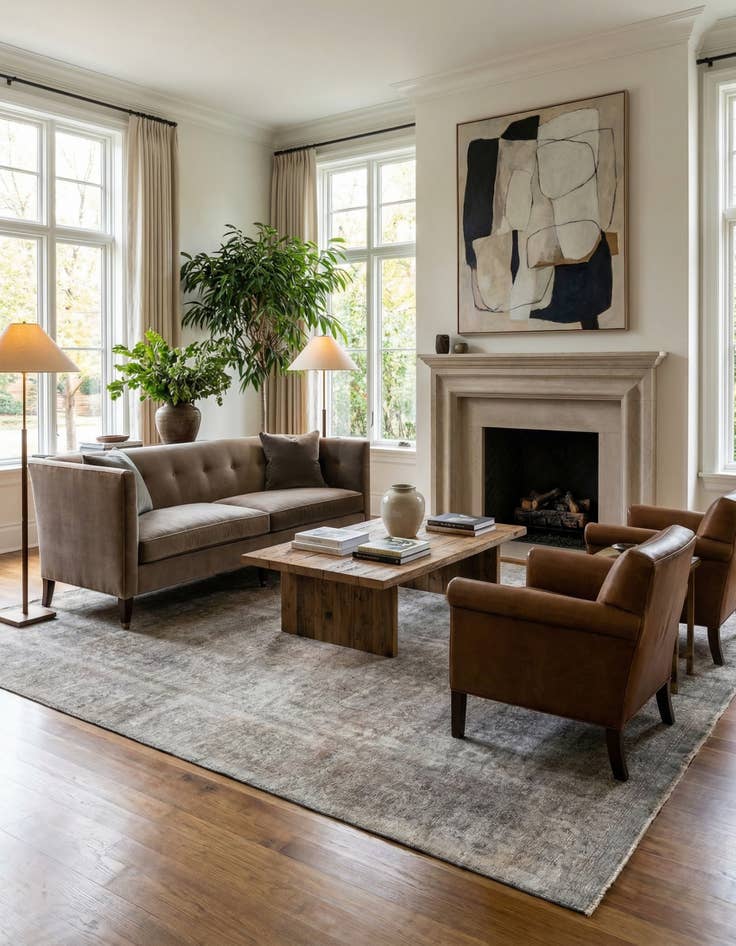 Detail image of 7' 2 x 10' 5  Hand Knotted Ultra Vintage Persian Wool Rug