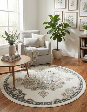 5' x 5' Parker Round Rug