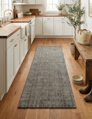 2' x 8' Hand Woven Jill Zarin English Manor Farmhouse Wool Runner Rug