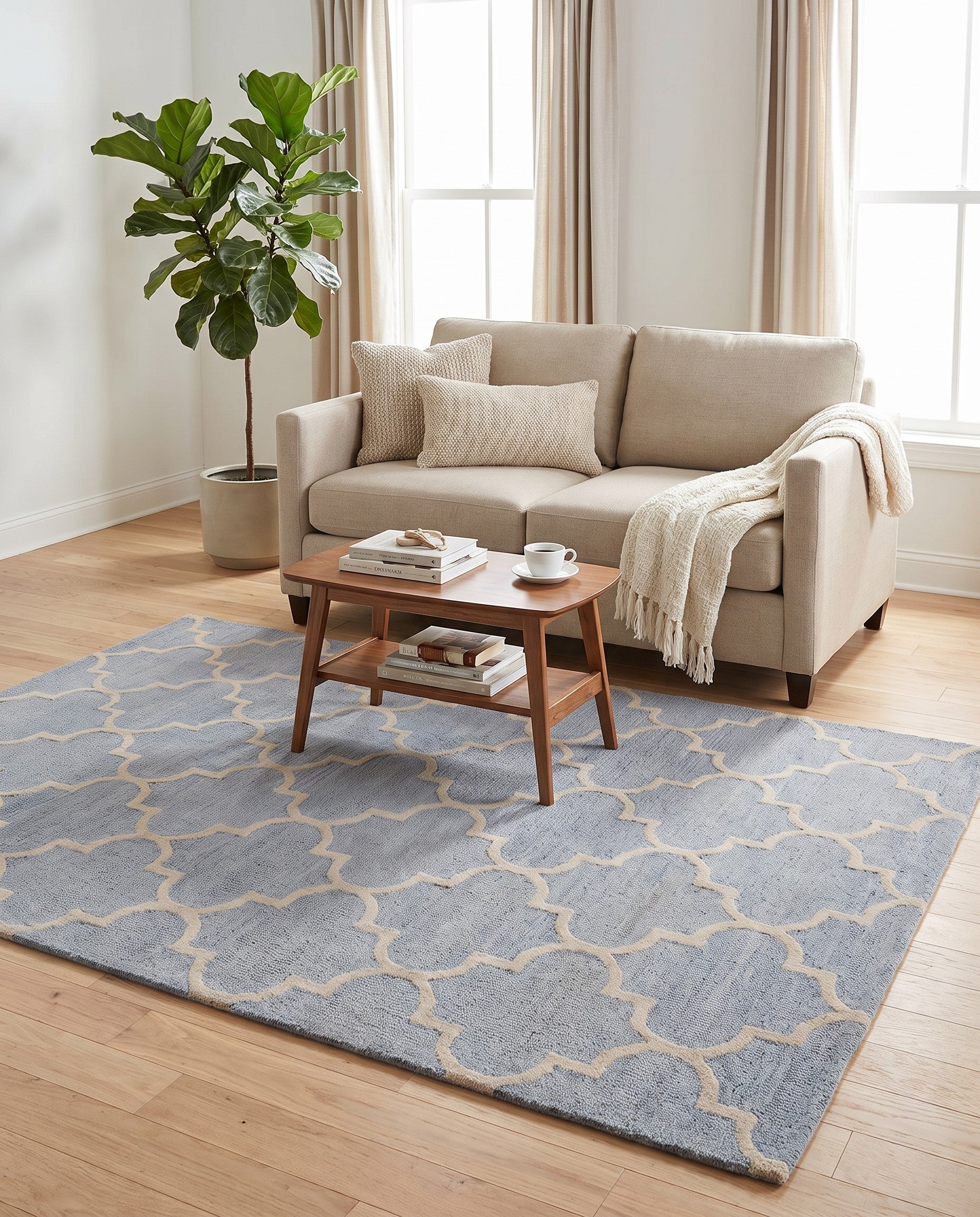 5' 1 x 8' Luna Rug