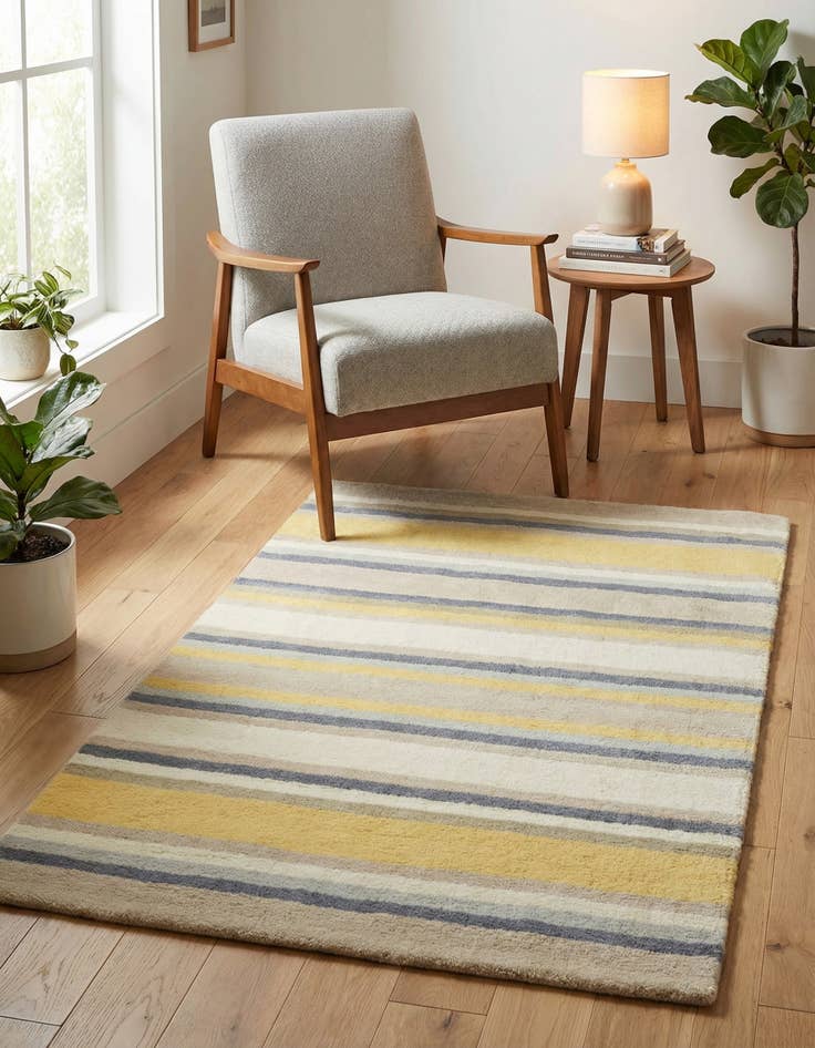 Detail image of  2' 8 x 4' 10 Luna Wool Rug