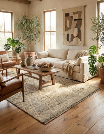 6' 2 x 8' 9 Beni Marok Rug