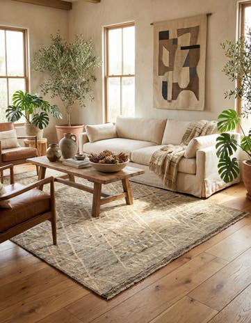 6' 2 x 8' 9 Beni Marok Rug