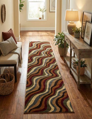 2' 7 x 13' Cafe Runner Rug