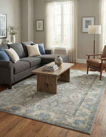 Gray Viola Rug