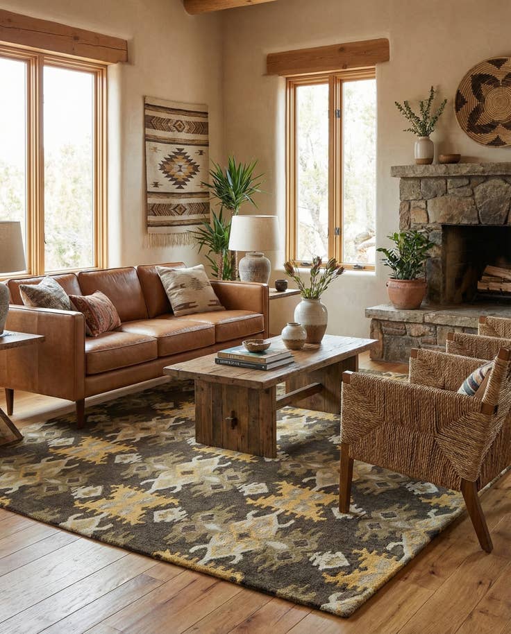 Detail image of 8' x 9' 9 Luna Rug