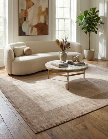 6' 6 x 9' 9 Hand Knotted Darya Wool Rug