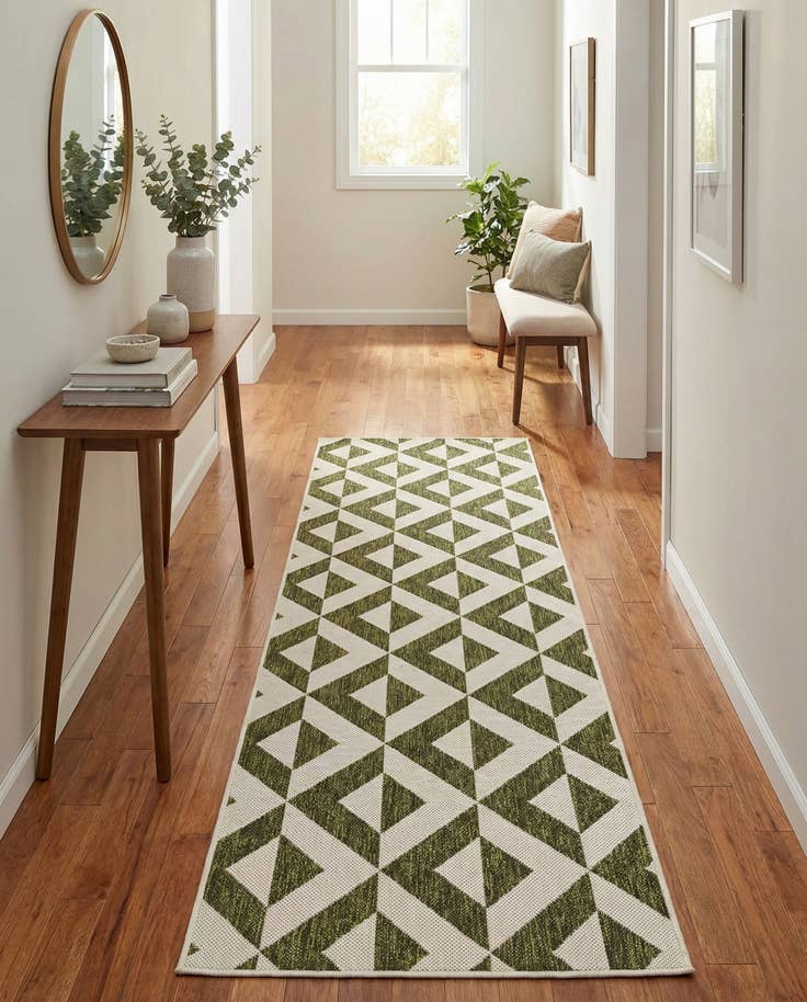 Detail image of 2' x 8' Easy-Clean Jill Zarin Napa Indoor / Outdoor Runner Rug