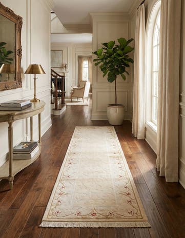 2' 9 x 9' 7 Hand Knotted Darya Wool Runner Rug