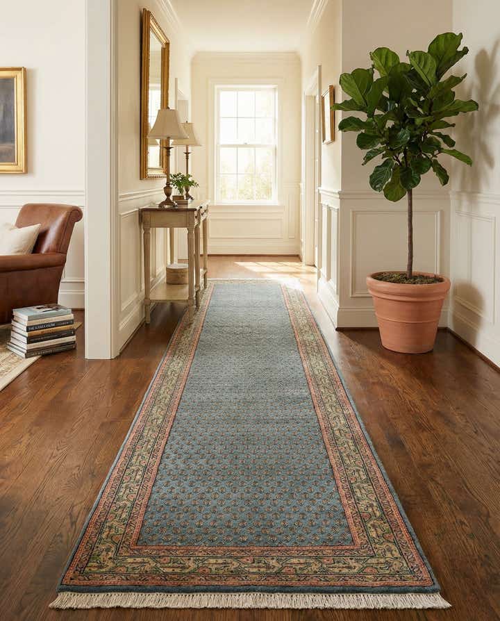 2' 9 x 8' 10 Mir Wool Runner Rug