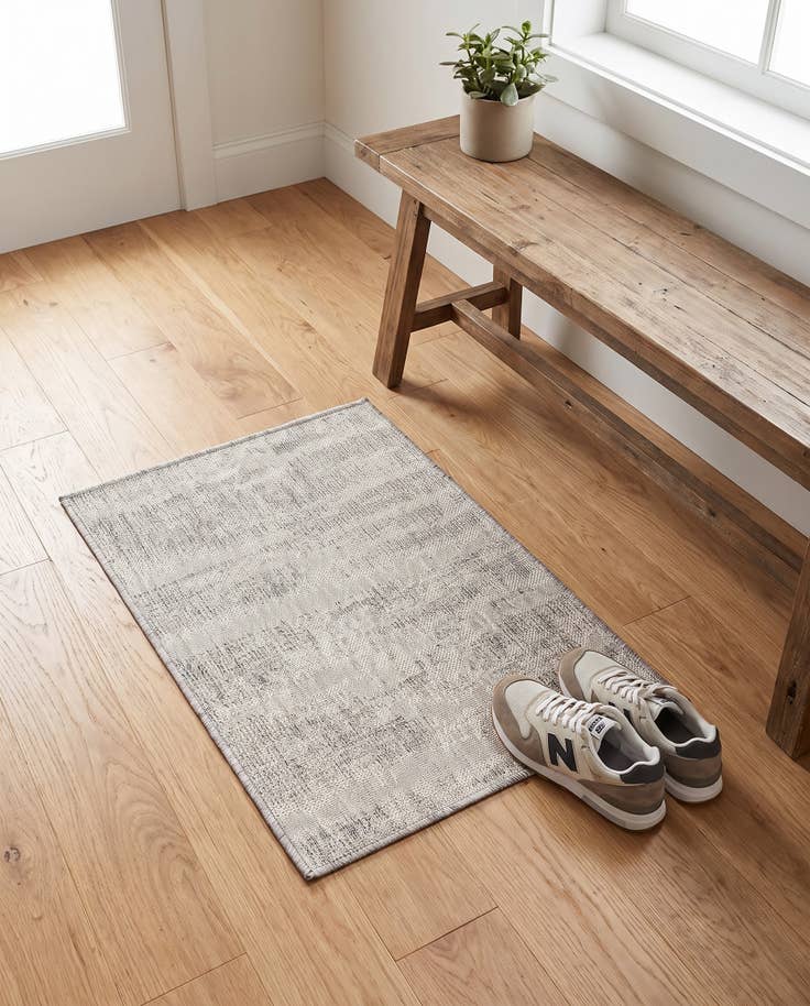 Detail image of 2' x 3' Easy-Clean Modern Indoor / Outdoor Rug