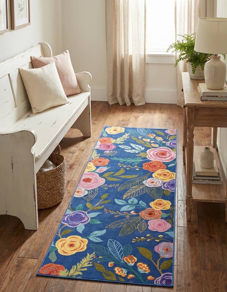 Detail image of 2' x 4' Blossom Runner Rug