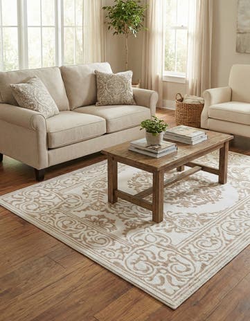 Snow White Hermitage Rug