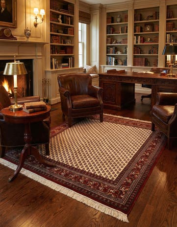 4' 9 x 5' 2 Mir Square Rug