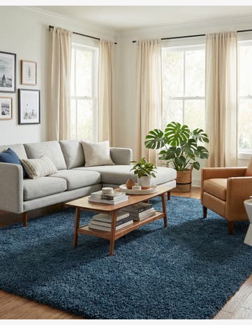 9' 6 x 13' Zermatt Shag Rug