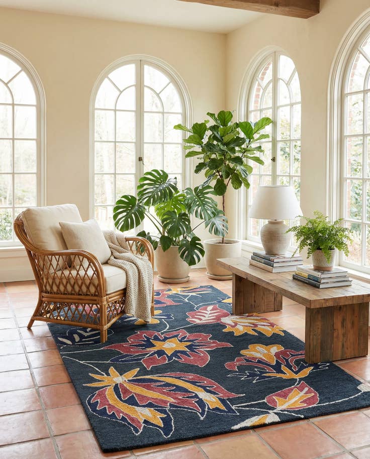 Detail image of 5' 1 x 8' Luna Rug