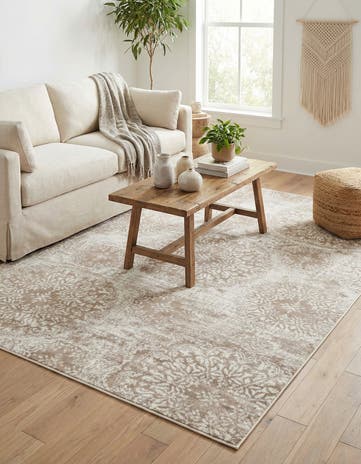 Beige Monte Carlo Rug