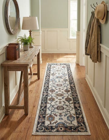 2' x 8' Eco Traditional Runner Rug