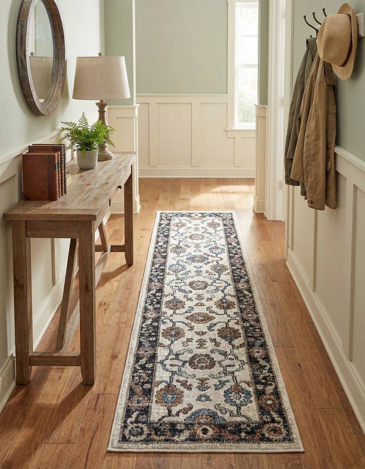 Detail image of 2' x 8' Eco Traditional Runner Rug