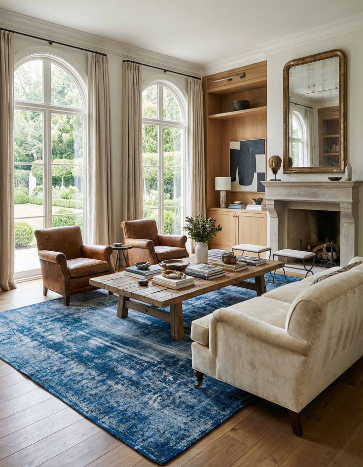 Detail image of  9' 7 x 12' 10  Hand Knotted Ultra Vintage Persian Wool Rug