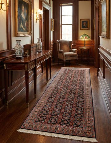 2' 6 x 9' 8 Tabriz Mahi Runner Rug