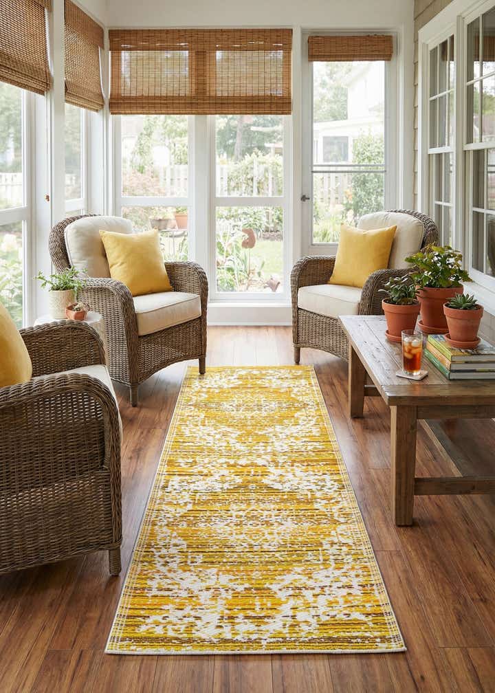 2' x 6' 2 Easy-Clean Vista Breeze Indoor / Outdoor Runner Rug