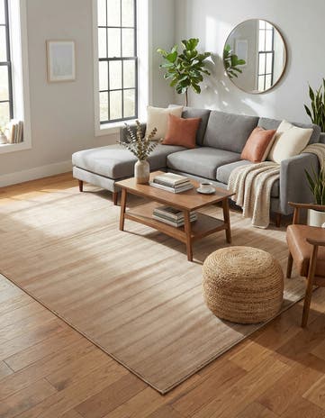 Light Brown Tribeca Rug
