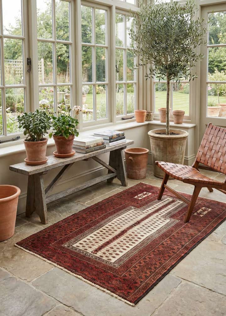 3' 3 x 4' 6 Hamedan Rug