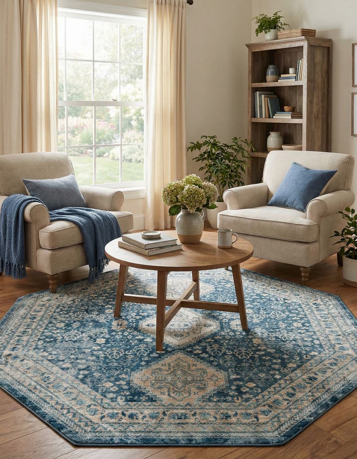 7' x 7' Newport Octagon Rug