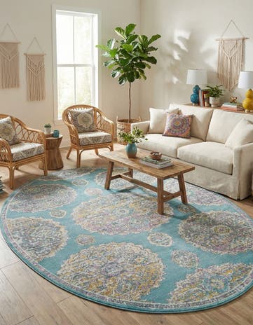 8' 2 x 10' Paragon Oval Rug