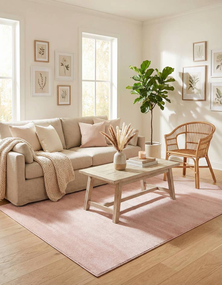 Detail image of  6' x 9' Everyday Solid Rug