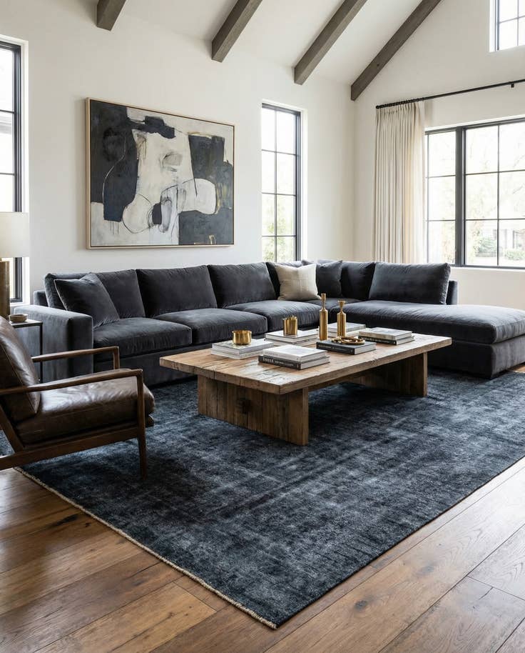 Detail image of 9' 2 x 12' 9 Hand Knotted Ultra Vintage Persian Wool Rug