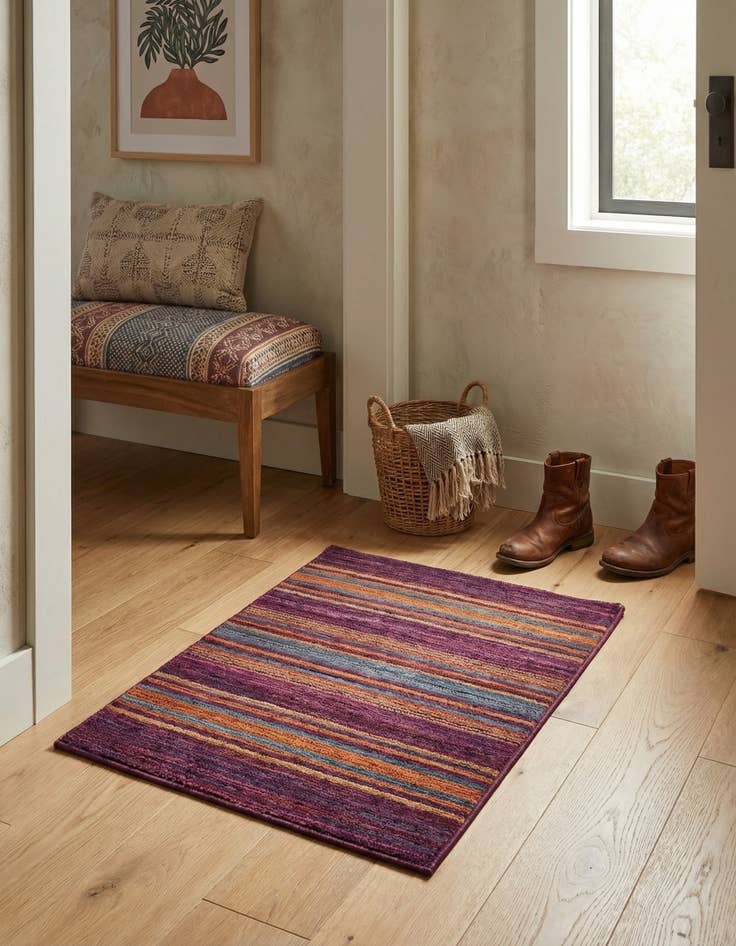 Detail image of 1' 4 x 1' 4 Calypso Sample Rug