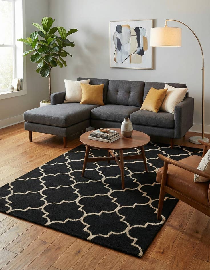 Detail image of 5' x 8' Luna Rug