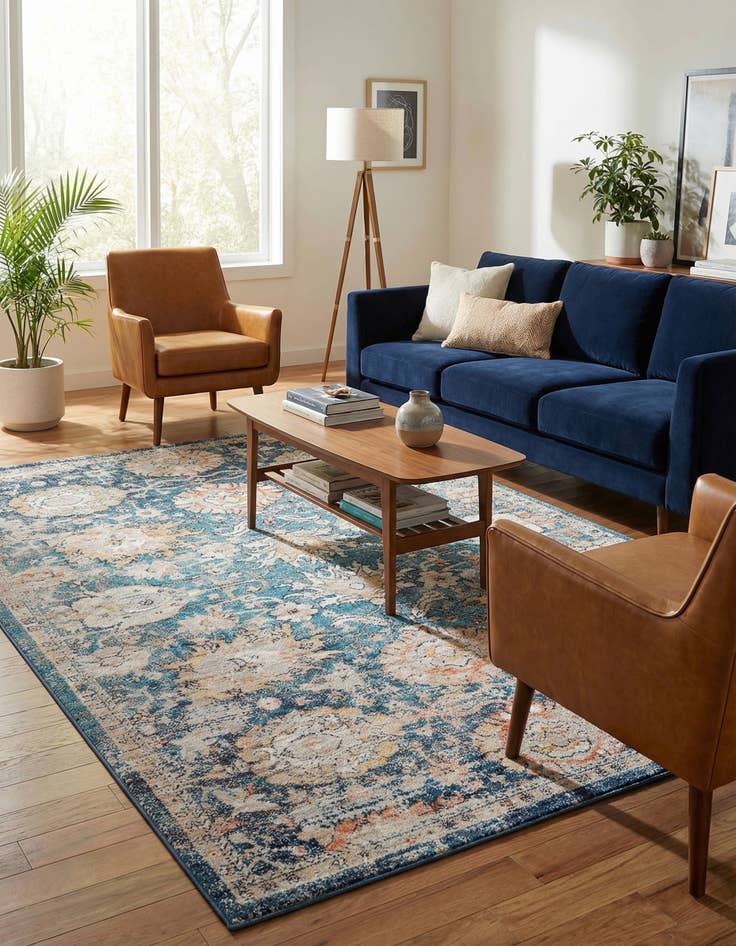 Detail image of 5' 3 x 8' Lola Rug