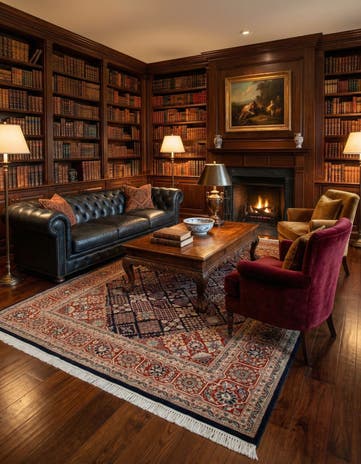 6' 7 x 9' 7 Hand Knotted Meimeh Oriental Wool Rug