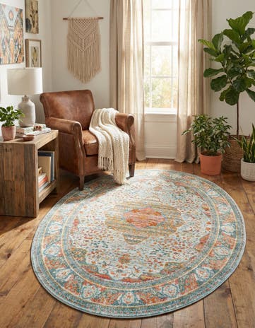 5' x 8' Santiago Oval Rug