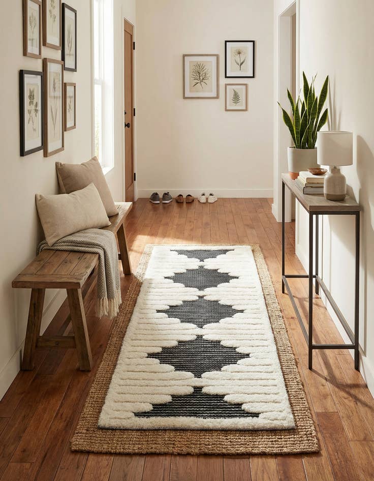 Detail image of 2' x 5' Prismatic Runner Rug