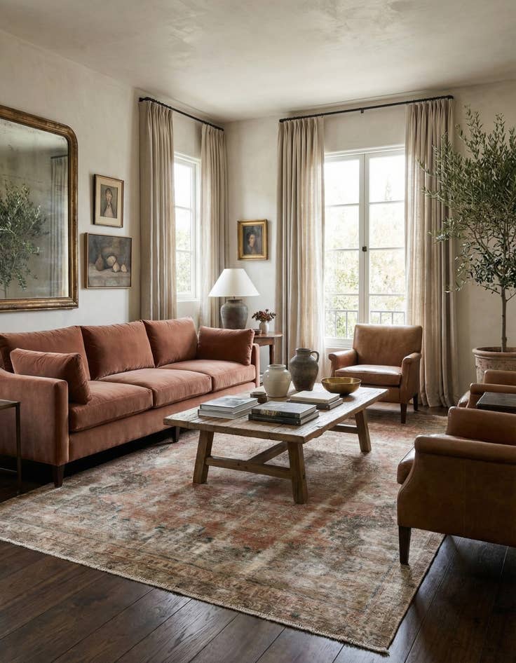 Detail image of 6' 3 x 10' Hand Knotted Ultra Vintage Persian Wool Rug