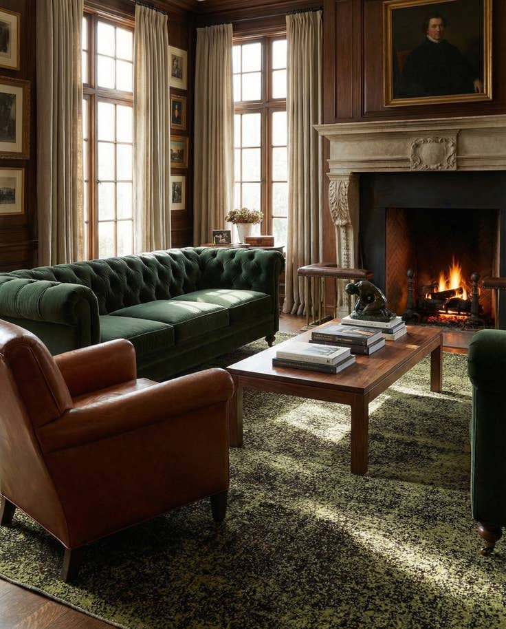 Detail image of 7' 11 x 11' 2 Vintage Royal Wool Rug