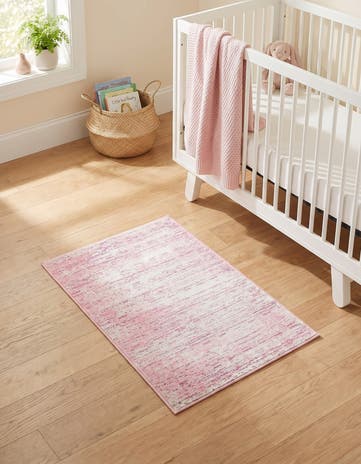 Jill Zarin Pink Uptown Madison Avenue Rug